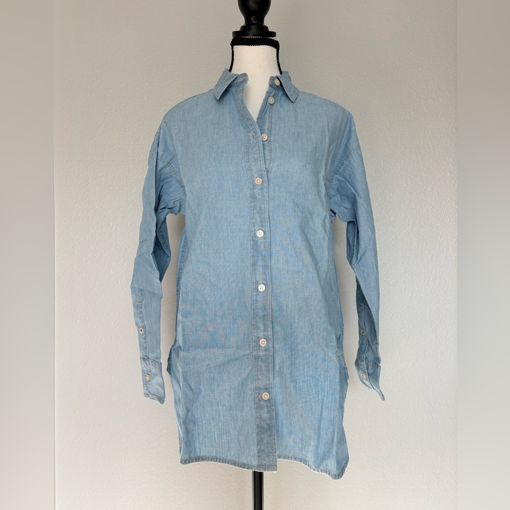 J. Crew Light Blue Casual Button Down Shirt